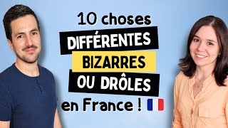 😜 10 choses françaises que les étrangers trouvent différentes étranges ou drôles [upl. by Huppert]