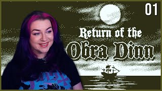 🧭 Lets Solve a Mystery  Return of the Obra Dinn First Playthrough  Episode 1 [upl. by Viola826]