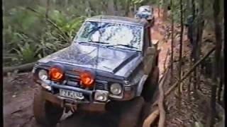 Victoria Range Track in Toolangi old video from about 2006 nissan patrol ford maverick [upl. by Acisse]