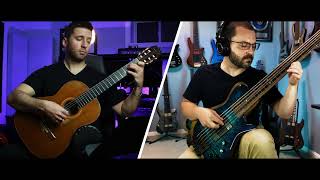 Bachianas Brasileiras 5 by Villa Lobos  Guitar amp Bass [upl. by Apgar]