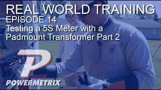 TESTING A 5S METER WITH A PADMOUNT TRANSFORMER PART 2 [upl. by Oinimreh]