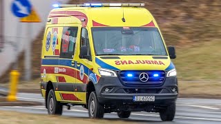 Alarmowo  Ambulans S1 D0205  Pogotowie Ratunkowe w Jeleniej Górze [upl. by Ylyl544]