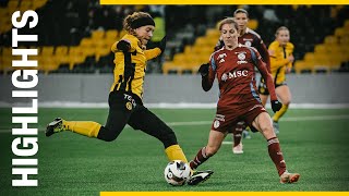 YB Frauen  Servette FC Chênois Féminin 04 23112024  Axa Womens Super League [upl. by Kedezihclem]