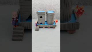 destroying a beautiful miniature clay house 😱87 [upl. by Grayson]