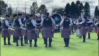 Manorcunningham Grade 2  Ulster Pipe Band Championships 2024 Cookstown [upl. by Pierce248]