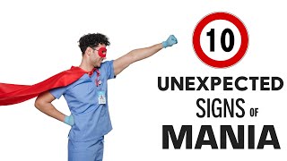 10 UNEXPECTED Signs of Bipolar Disorder MANIA [upl. by Emelita827]