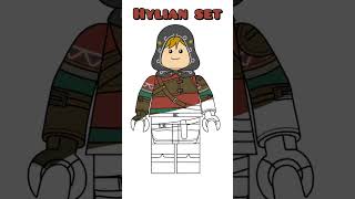 If Link was a LEGO Minifigure Hylian Set Shorts BotWShorts [upl. by Worsham575]