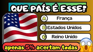 🎌🔥 DE QUE PAÍS É A BANDEIRA  🔥💀🔥 IMPOSSÍVEL ACERTAR 100 BANDEIRAS  NÍVEL DIFÍCIL  O QUIZ DO IMPO [upl. by Bez]