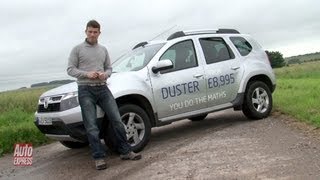 Dacia Duster review offroad  Auto Express [upl. by Garda878]