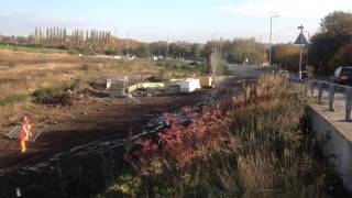 Ilkeston Railway Station Building Site  October 20th 2015 Part 3 [upl. by Anjali525]