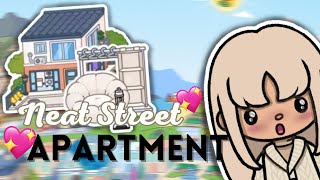 ✨Toca Boca new neat street apartment 💖✨Tournew furniturenew apartment New update✨ [upl. by Carnes]