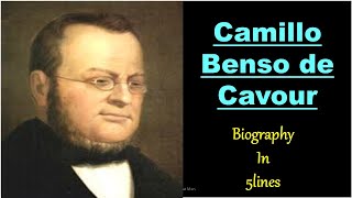 Camillo Benso de Cavour  5 lines Essay  Biography [upl. by Warford]