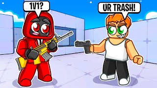 I found a HATER so I 1v1ed Him in Rivals… Roblox [upl. by Kalvin570]