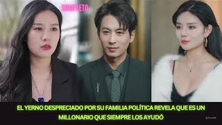 El yerno despreciado por su familia política revela que es un millonario que siempre los ayudó [upl. by Rona]