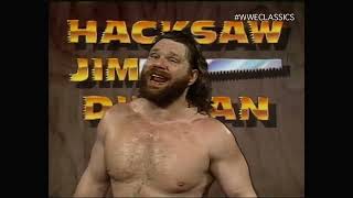 Hooo Relive some of Hacksaw Jim Duggans greatest moments and matches  PT 2 of 5 [upl. by Eliam]