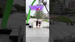 Stasiun taichung taiwan 🇹🇼😊music love beach edm travel food shortsvideo [upl. by Gwynne]