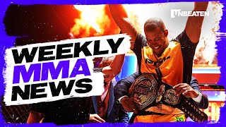 Weekly MMA News 29 February 2024 [upl. by Oiled]