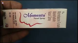 Momenta Nasal Spray  Mometasone Furoate Monohydrate Nasal Spray  Momenta Nasal Spray Uses Benefits [upl. by Cicero]