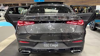 New MERCEDES GLC Coupe 2024  PRACTICALITY test amp TRUNK SPACE GLC 300 e 4MATIC [upl. by Rosa]