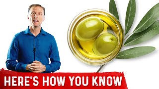 Real Extra Virgin Olive Oil Best Way to Know its REAL [upl. by Eniawd]