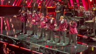 New Edition  Rock amp Roll Hall of Fame Induction Ceremony 2023  TRIBUTE TO THE SPINNERS [upl. by Chantal]