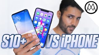 Samsung Galaxy S10 Plus vs iPhone XS Max [upl. by Nalehp]