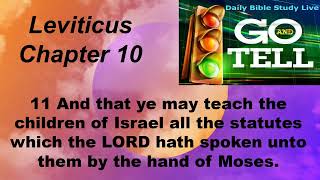 Leviticus Chapter 10 KJV [upl. by Dnar]