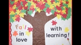 Fall Bulletin Board Ideas [upl. by Asikal357]