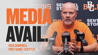 BC Lions Coach Rick Campbell  PostGame  Sep 2724 [upl. by Wilden]