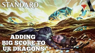 Adding Big Score to UR Dragons in Standard  MTGArena [upl. by Rollin]