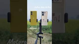 Infinix Note 40 Pro Vs Motorola G85🔥  Camera Test 😎 cameratest infinix motorola [upl. by Saxela]