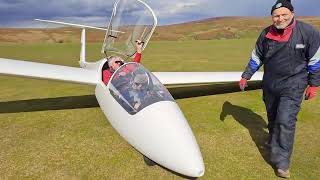 First gliding experience day  April 2024 Midlands Gliding Centre UK [upl. by Varden292]