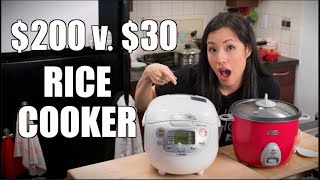 Worth It 200 Rice Cooker VS 30 Blind Taste Test [upl. by Dynah577]