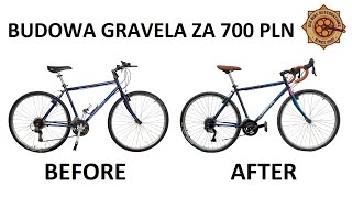 Cz2 Jak zbudować gravela za grosze Budowa roweru grawelowego za 700zł  czy to w ogóle możliwe [upl. by Adnael]