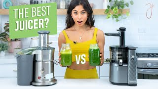 THE BEST JUICER Comparison amp Review Centrifugal VS Nama Juicer [upl. by Sclar]