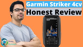 Is This The Best Portable Fish Finder Garmin Striker 4cv Review [upl. by Teplica]