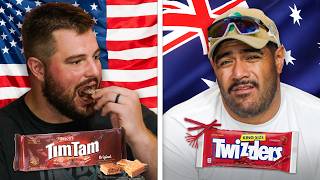 NFL SNACK WARS Australia vs America [upl. by Luci]