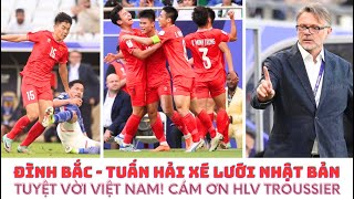 Nhật Bản 42 Việt Nam  Đình Bắc  Tuấn Hải ghi bàn  HLV Troussier tỏa sáng [upl. by Amiel]