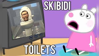 Skibidi Toilets in Peppa Pig series Skibidi Dom Dom [upl. by Eenafets74]