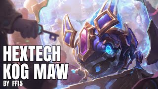 HEXTECH KOG MAW  SKIN SHOW  LEAGUE OF LEGENDS [upl. by Eveivaneg]