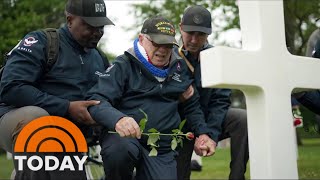 World War II vets return to Normandy for 79th anniversary of DDay [upl. by Turne]