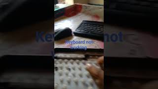 keyboard not working [upl. by Dibbrun]