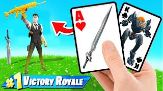 Fortnite KARTEN BOT BATTLE um LOOT [upl. by Yllier]