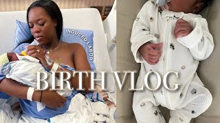 BIRTH VLOG INTENSE INDUCED LABOR AND DELIVERY EPIDURAL AT 95CM  FIRST TIME MOM [upl. by Boiney61]