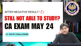 Be Serious now for CA Final  Inter May 24  Not able to study after Failure   ICAI New Syllabus [upl. by Cleland]