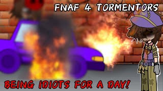 FNaF 4 Tormentors being idiots for a day  GC  SKITSHORT  Nebula [upl. by Arvad]