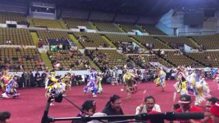 Hunting Moon Powwow 2016 Jr Adults Mens Grass [upl. by Marty316]