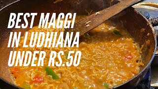 Masala Veggie Maggie I Ludhiana Punjab I Indian Street Style Veg Maggie I Food Blogging [upl. by Elahcar413]