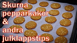 Skurna pepparkakor och julklappstips [upl. by Undry]