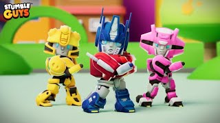 NEW STUMBLE GUYS x TRANSFORMERS ONE 👾👉🏍️ [upl. by Nuncia711]